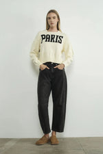 CREAM PARIS SWEATER