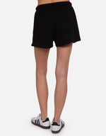 ZOA CRYSTAL LIPS BLACK SHORTS