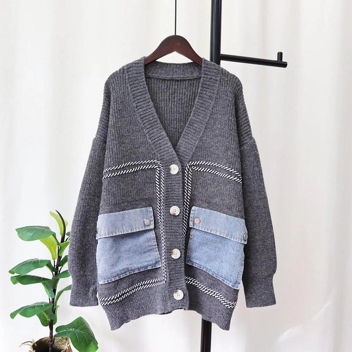 PATCHWORK CARDIGAN