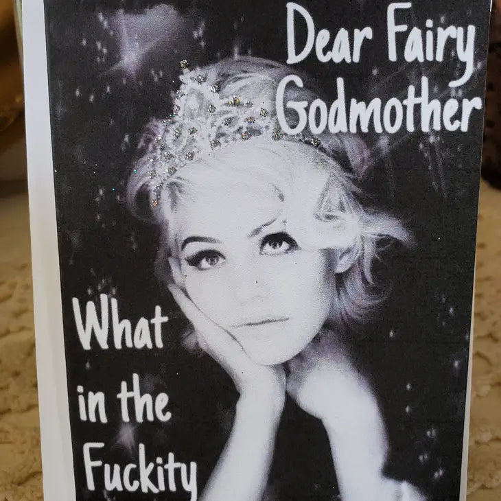 DEAR FAIRY GODMOTHER WHAT THE ?  BLANK CARD