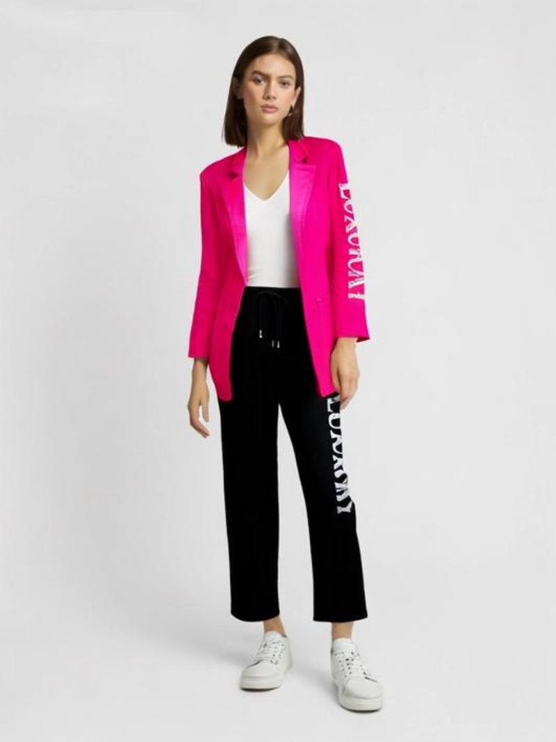 BLACK SPORTY BLAZER & PANT LUXURY SET