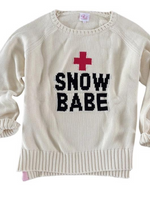 SNOW BABE COZY KNIT SWEATER