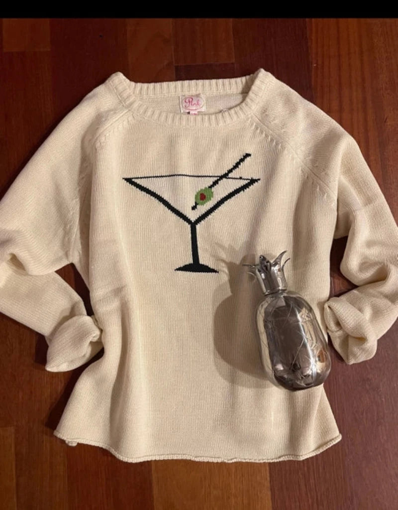 MARTINI SWEATER IN IVORY