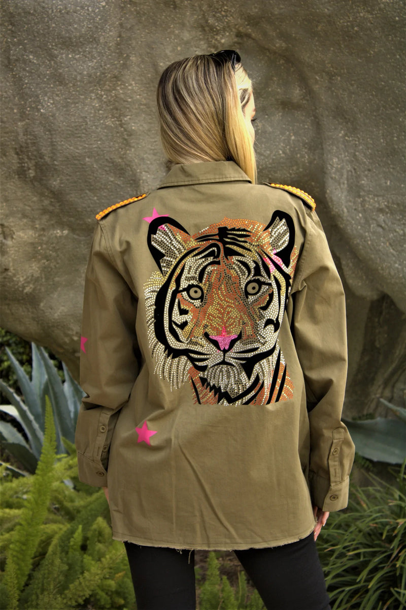 WILD TIGER ARMY TOP